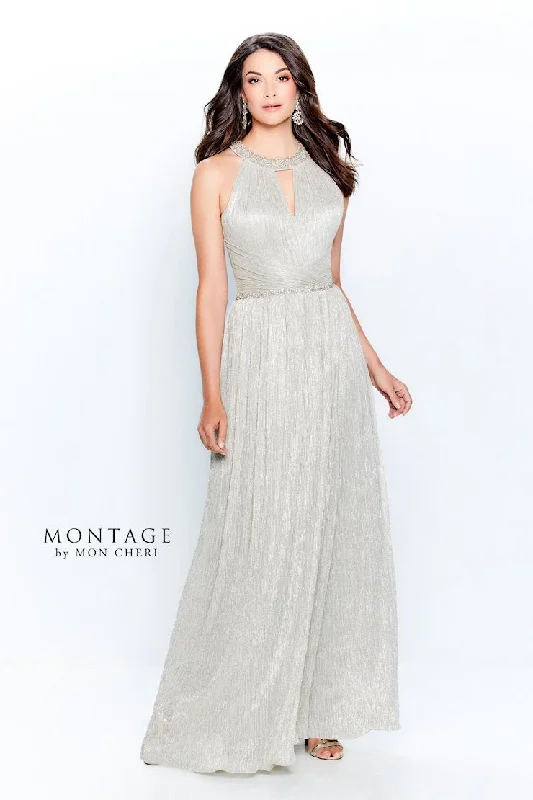Act Fast Montage 120901 A Line Evening Gown Beaded Formal Dress