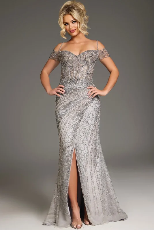Seasonal Clearance Jovani 39175 Long Fitted Formal Beaded Evening Dress