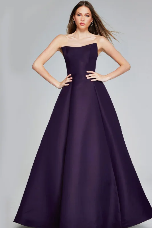 Markdowns Jovani 42347 A Line Long Ball Gown Fevening Formal Prom Dress
