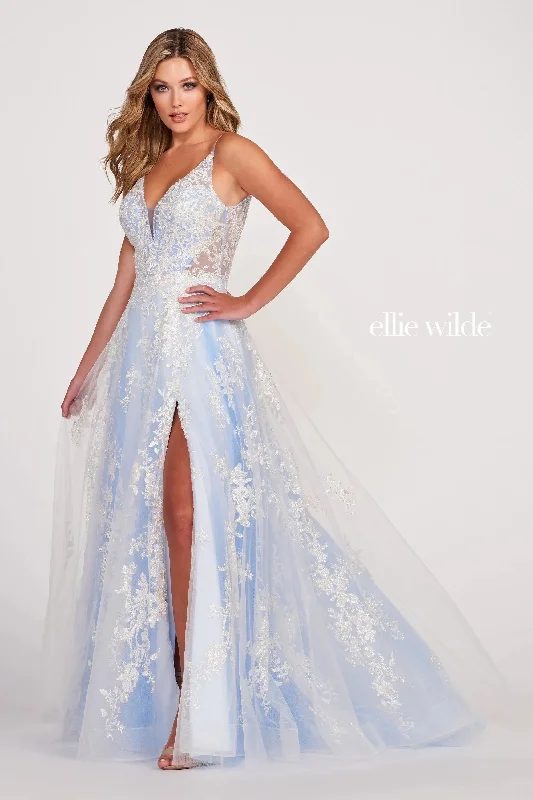 Take Advantage Ellie Wilde EW34107 Ballgown Long Prom Dress
