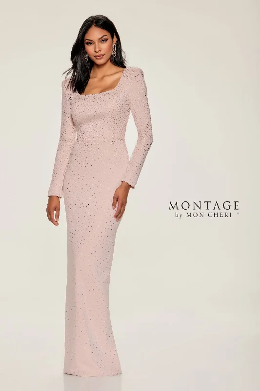 Super Deal Montage M851 Long Evening Chic Formal Dress