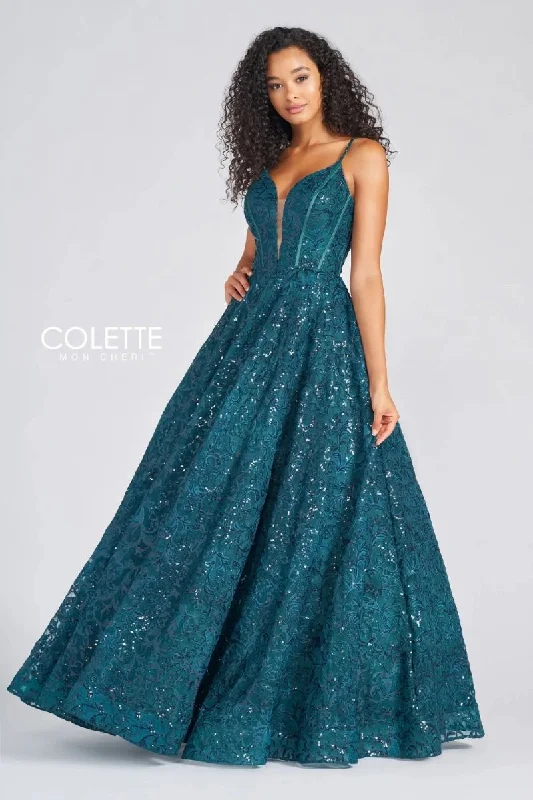 Weekend Deal Colette CL12264 Formal Long Sequin Prom Ball Gown