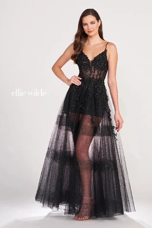 TIME-Limited Offer Ellie Wilde EW34032 Prom Formal Evening Long Gown