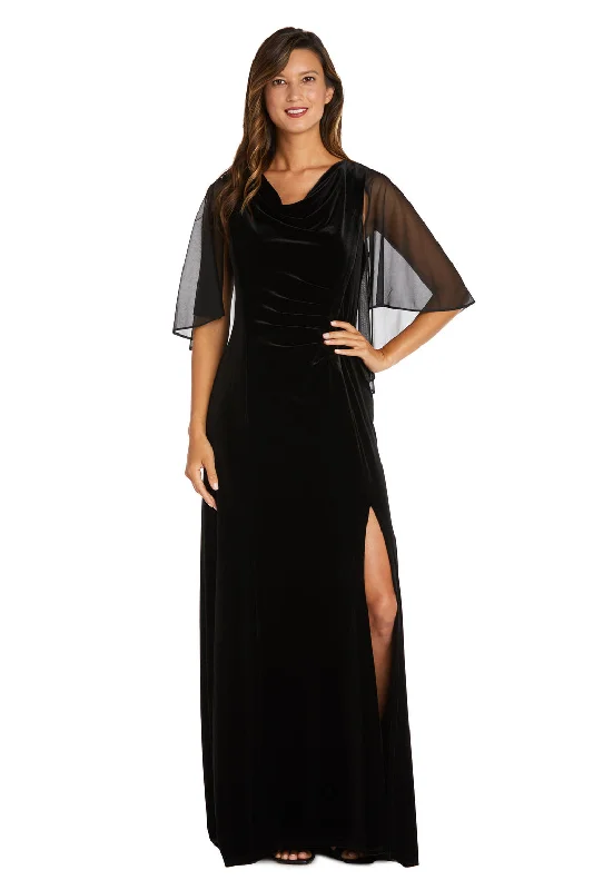 Bonus Savings R&M Richards 9111 Long Formal Velvet Gown