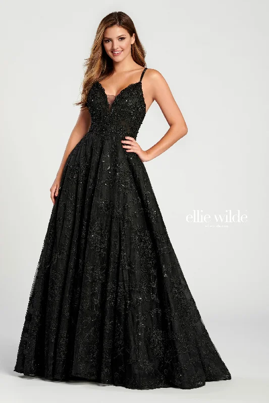 Savings Galore Ellie Wilde EW120135 Prom Formal Beaded Long Ball Gown