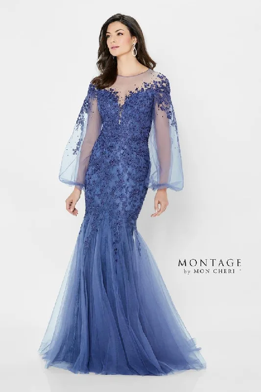 Limited Time Discount Montage 122908 Long Beaded Mother of the Bride Dress