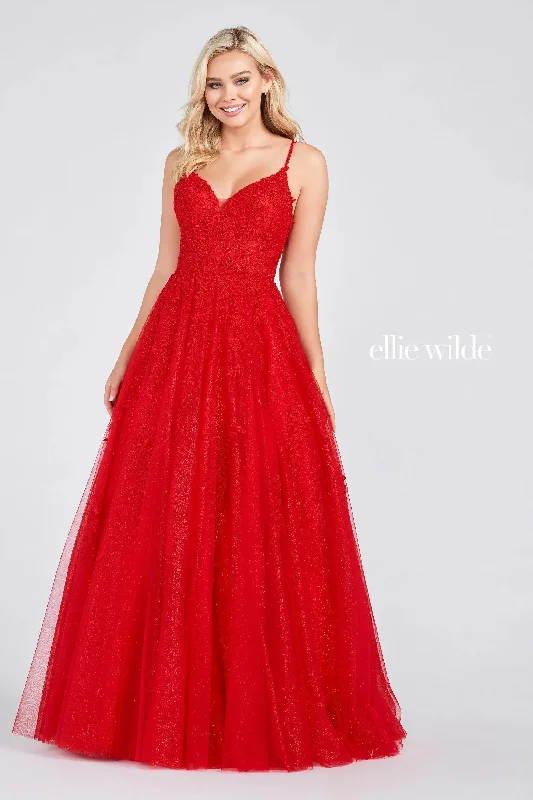 Limited Time Discount Ellie Wilde EW122076 Long Ball Gown Prom Dress
