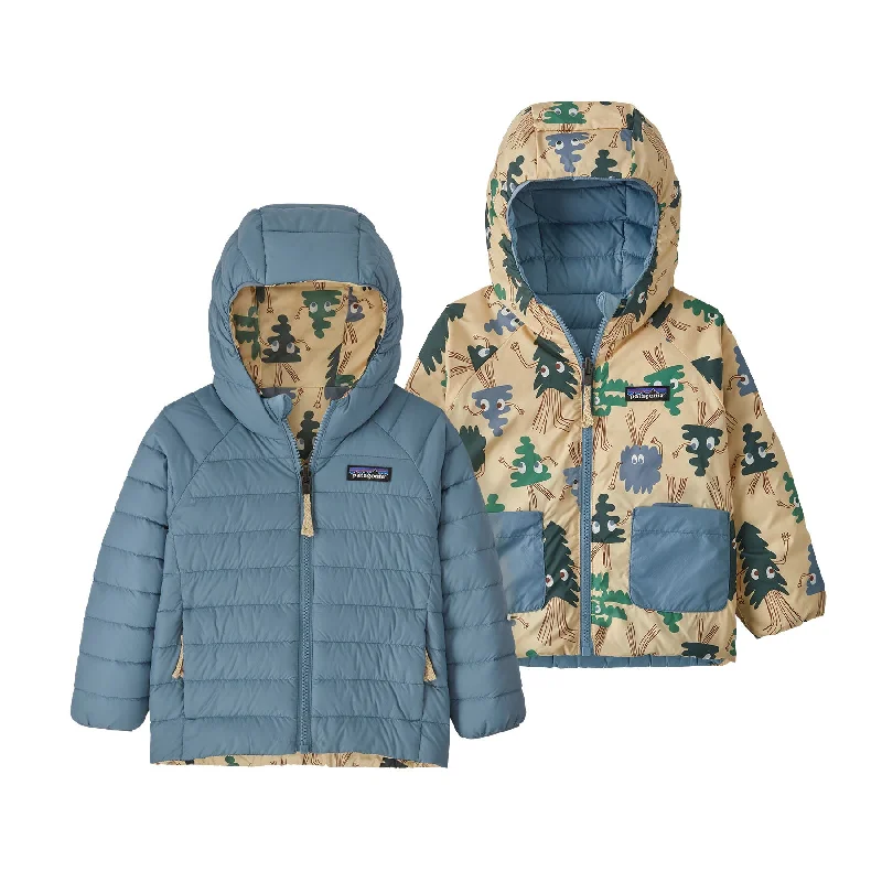 Final Clearance Baby Reversible Down Sweater Hoody