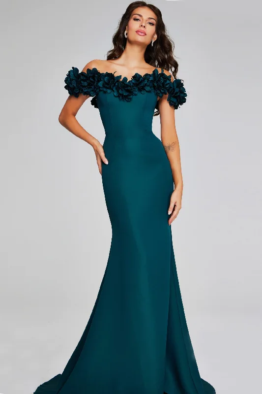 Members Only Jovani 40595 Long Formal Mermaid Evening Dress