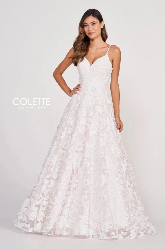 Don't Wait Colette CL2008 Long Sequin Prom Formal Ball Gown