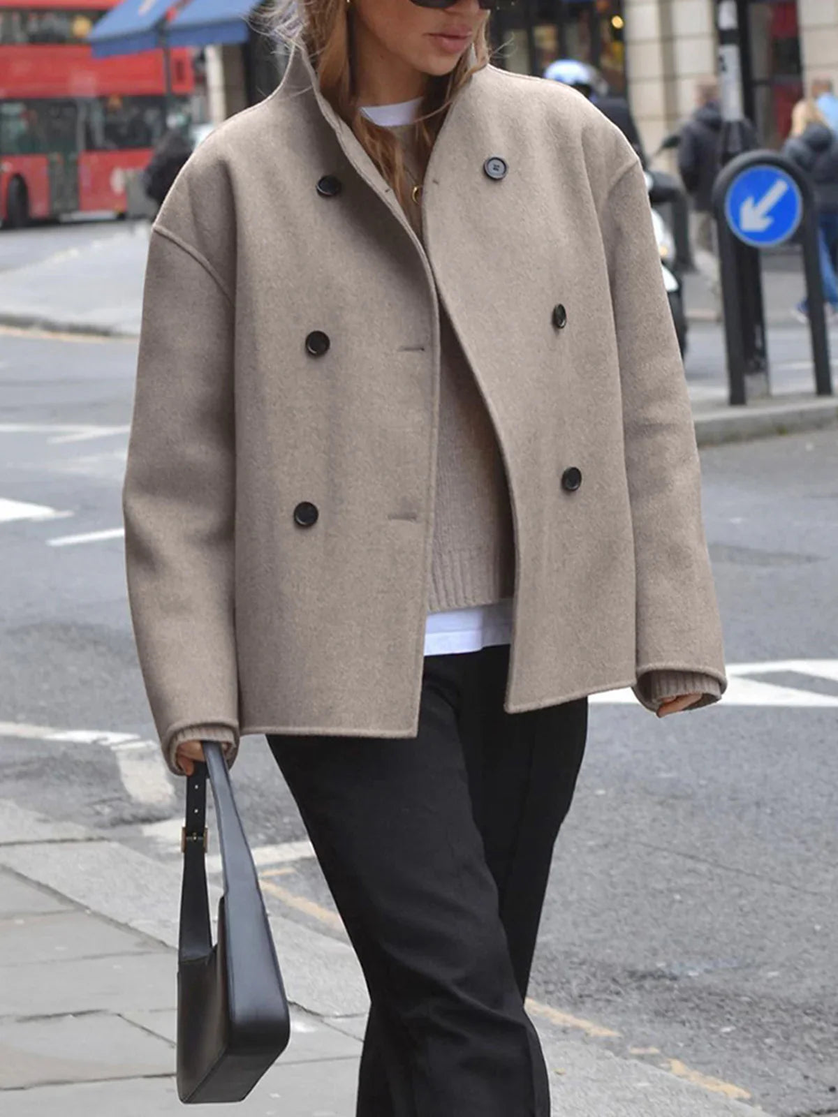 Price Blitz Oversized Button-Down Jacket