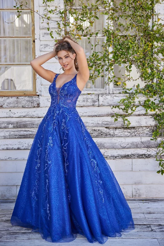 Flash Deals Colette CL5261 Glitter Long Formal Sequin Prom Dress