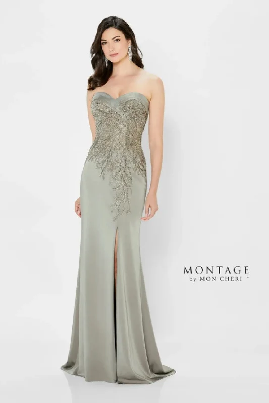 Exclusive Preview Montage 122909 Long Evening Gown Beaded Formal Dress