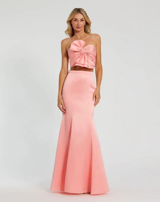 Deep Discounts Mac Duggal 49832 Mermaid Two Piece Prom Long Dress