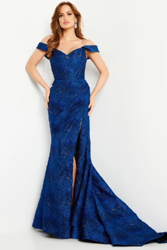 Mega Sale Jovani 26017 Long Mermaid High Slit Formal Dress