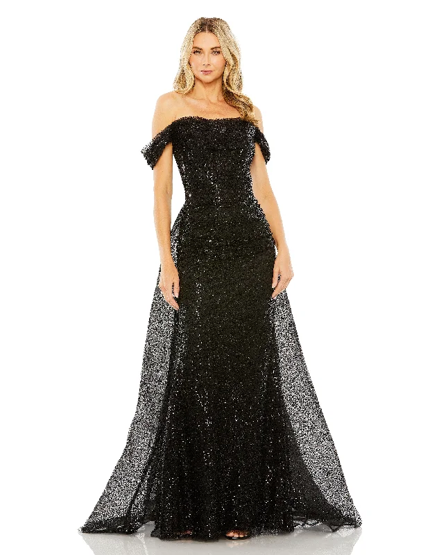 Loyalty Reward Mac Duggal 20515 Long A Line Formal Overskirt Prom Dress