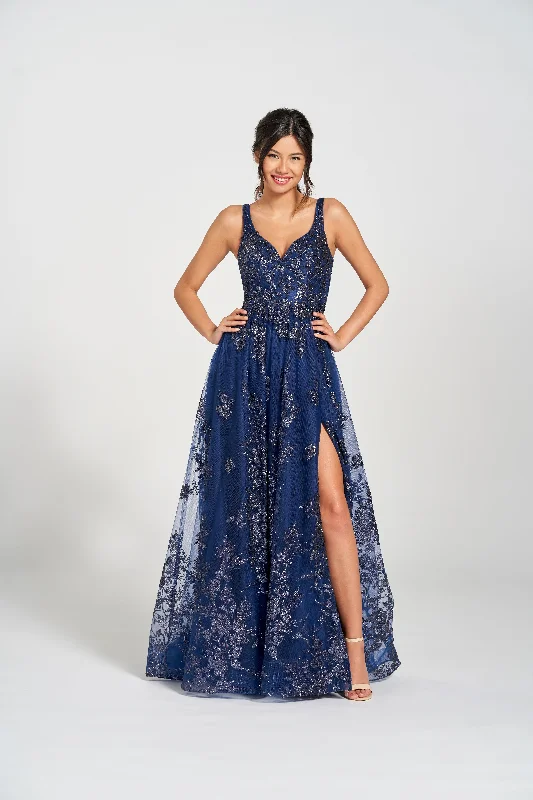 Weekend Deal Colette CL12215 Glitter Formal Sequin Prom Long Dress