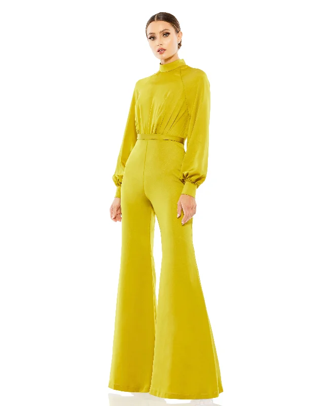 Clearance Items Mac Duggal 26685 Long Sleeve Formal Evening Jumpsuit