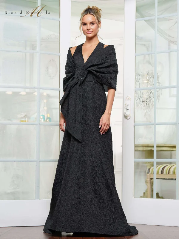 Great Deals Rina di Montella RD3121 A Line Long Formal Evening Dress
