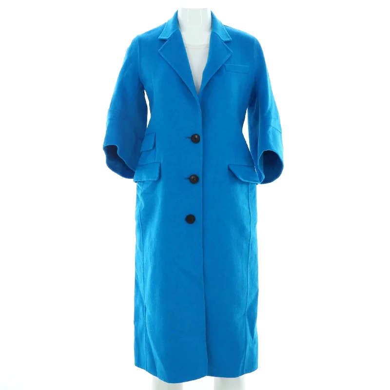 Fantastic Offers Women's Collar Buttoned Coat Wool Blend