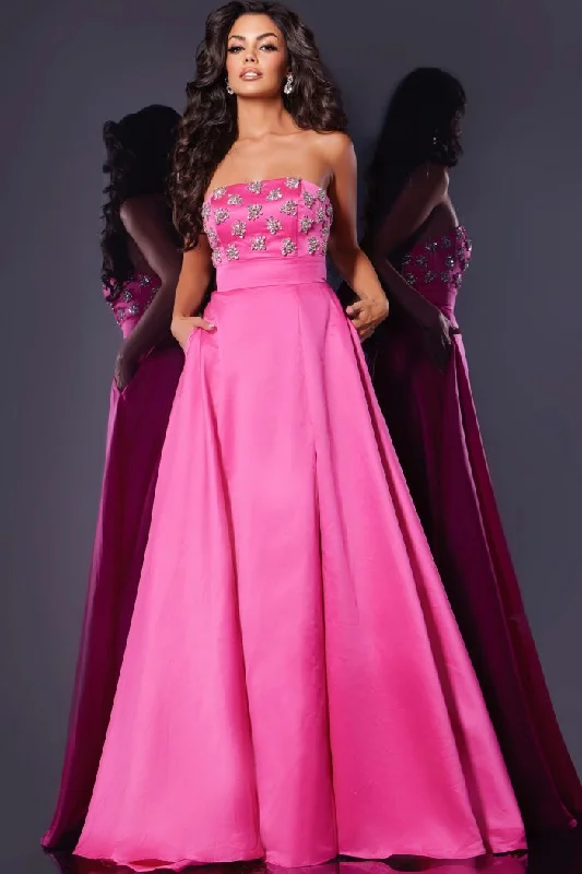 Discount Mania Jovani 43822 A Line Long Formal Evening Prom Dress