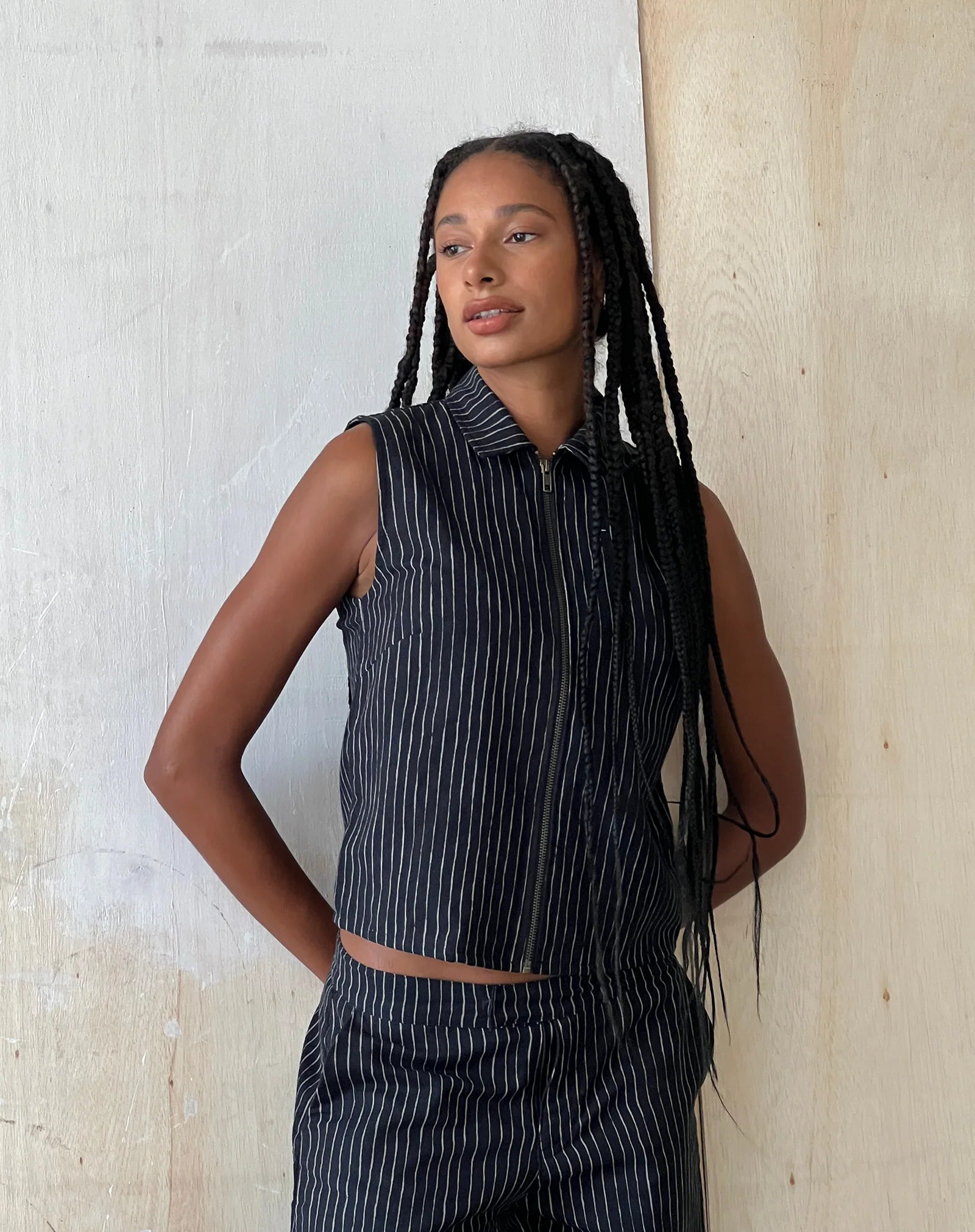 Incredible Offers Virago Zip Up Sleeveless Jacket