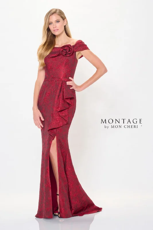 Special Buy Montage M910 Lone Beaded Evening Formal Dress