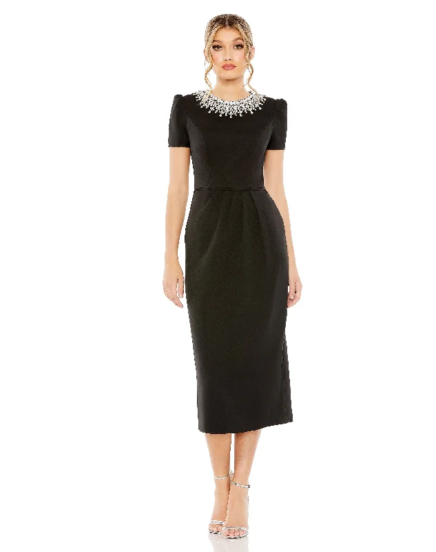 Special Discount Mac Duggal 49606 Short Cocktail Tea Length Dress