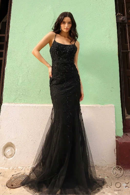 Unbeatable Prices Nox Anabel A1376 Beaded Long Prom Mermaid Gown