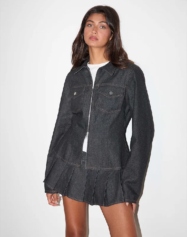 Sneak Peek Sale Rohana Jacket in Chambray Indigo