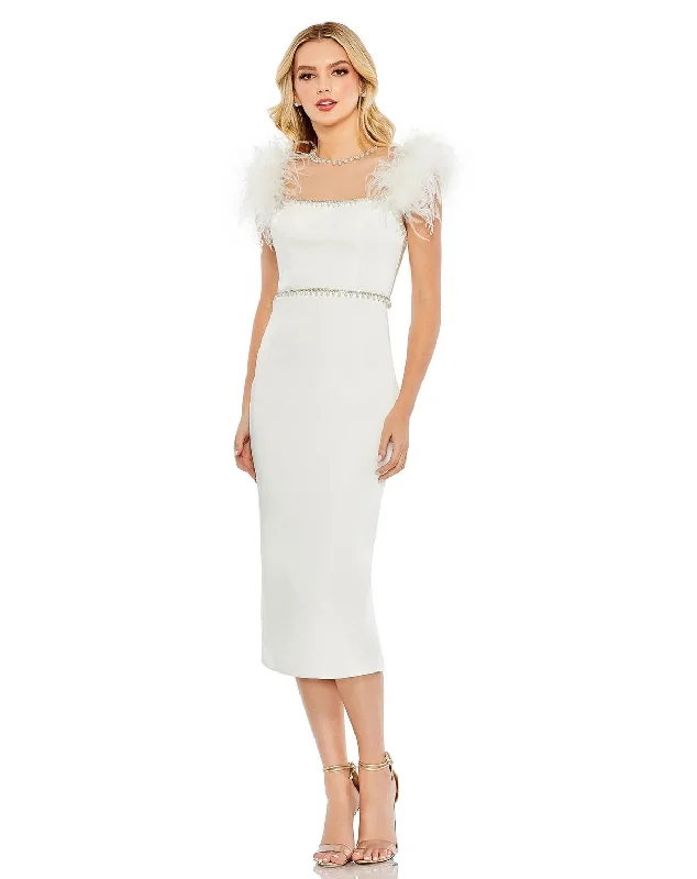 Super Bargain Mac Duggal 11438 White 10 Sale