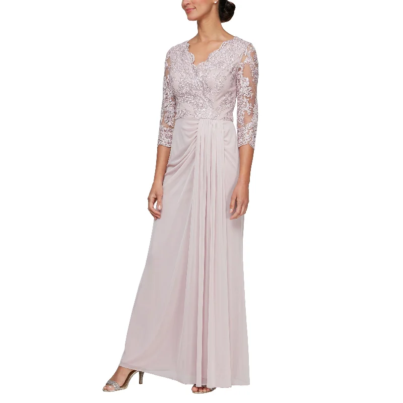 Exclusive Access Alex Evenings 81171560 Long Formal Mother of the Bride Dress