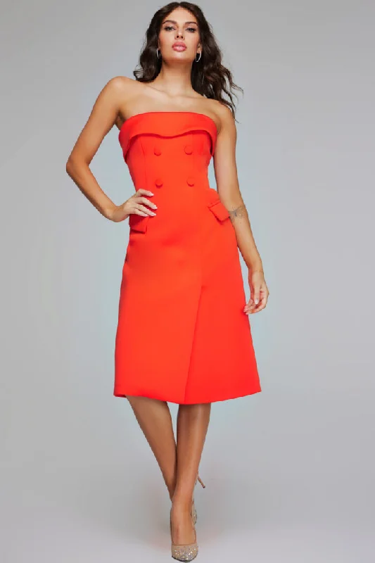 Epic Deals Jovani 39743 Tea Length Formal Dress