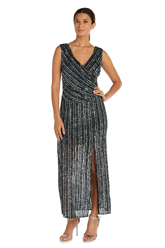 New Markdowns R&M Richards 5921 Long Sequin Formal Evening Dress