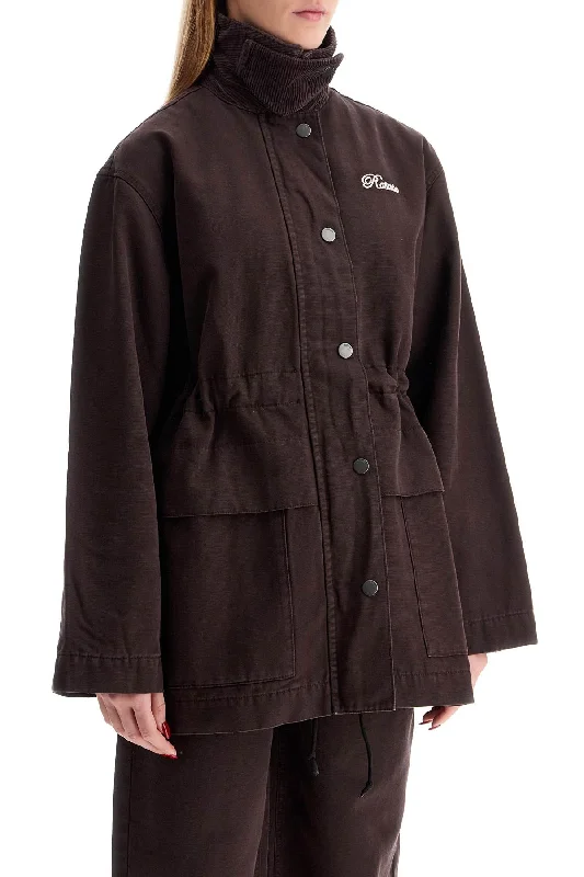 Buy Now Rotate 'oversized Jacket With Embroidered