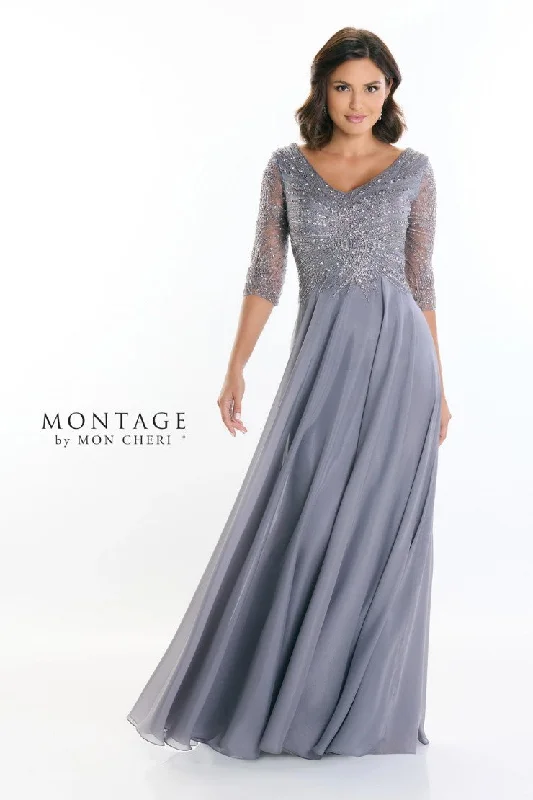 Hurry In Montage 116950 Long Evening A Line Formal Mother of the Bride Dress