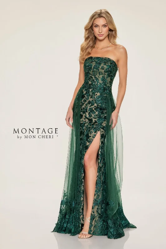 New Markdowns Montage M857 Sequin Long Glitter Mermaid Formal Dress