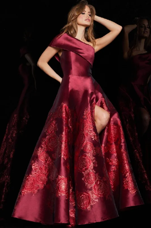 Bargain Prices Jovani 09610 Ball Gown Long Slit Formal Prom Dress