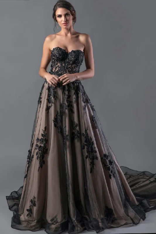 Major Savings Jovani JB05361 Ball Gown Long Beaded Formal Dress