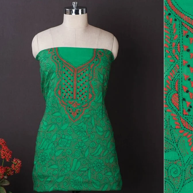 Members Only Bengal Kantha Pure Cotton Kurta Material