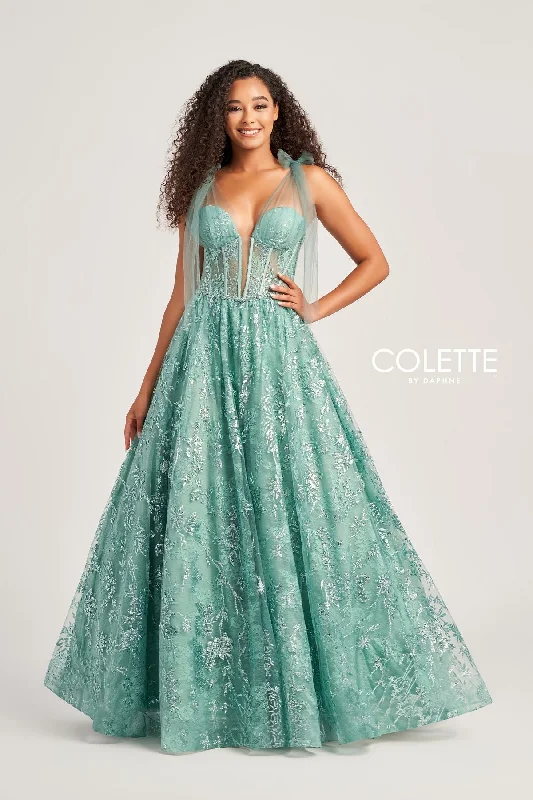 Super Sale Colette CL5236 Long Glitter Formal Sequin Prom Dress