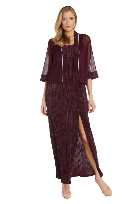 Limited Time R&M Richards 9048 Long Mother of the Bride Jacket Dress