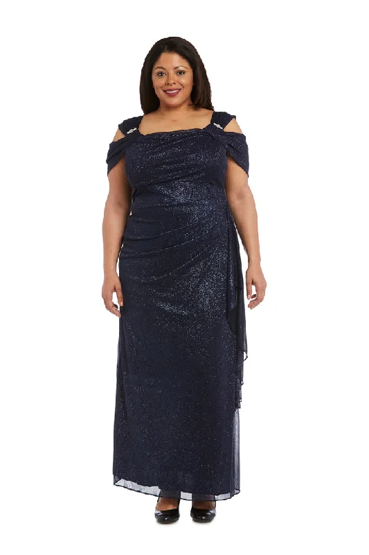 Super Sale R&M Richards 2061W Long Plus Size Formal Evening Dress