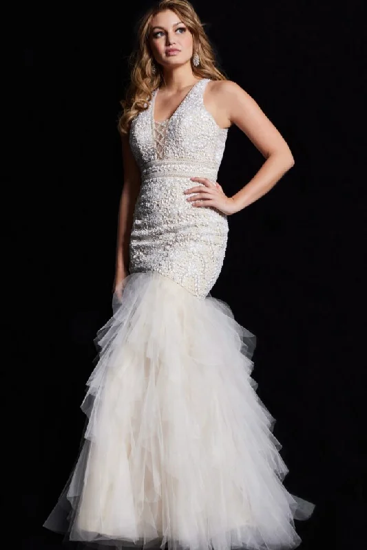 Buy More, Save More Jovani 25854 Long Formal Mermaid Evening Dress