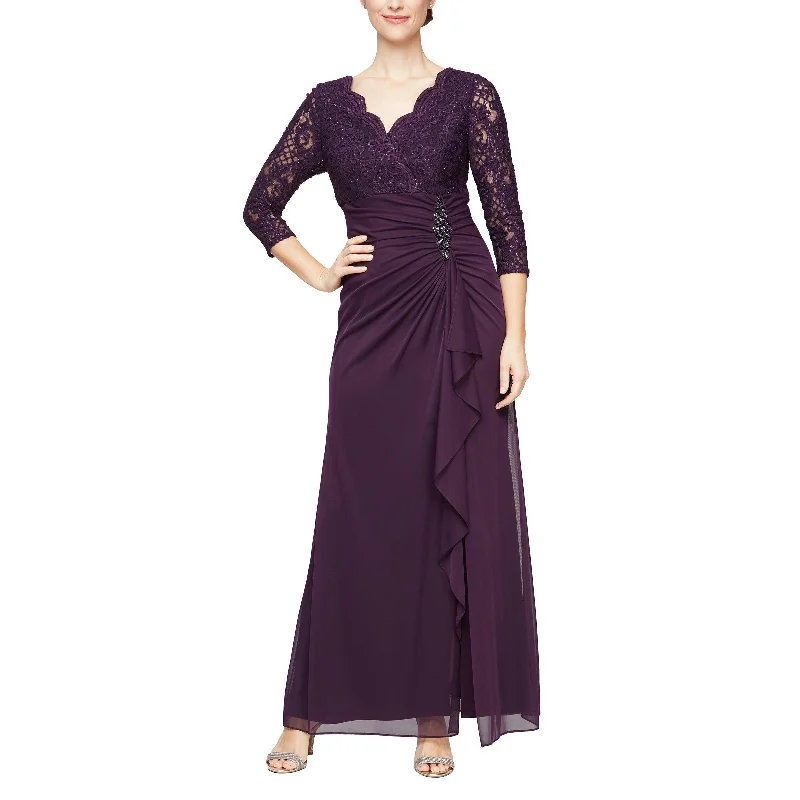 Time-Limited Offer Alex Evenings AE81122469 Eggplant	14 Sale