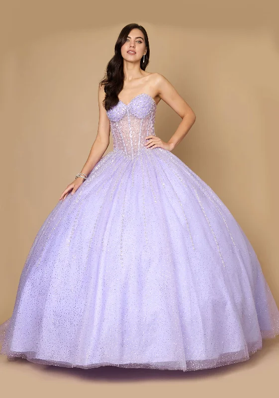 Fantastic Deals Long Corset Quinceanera Dress with Cape