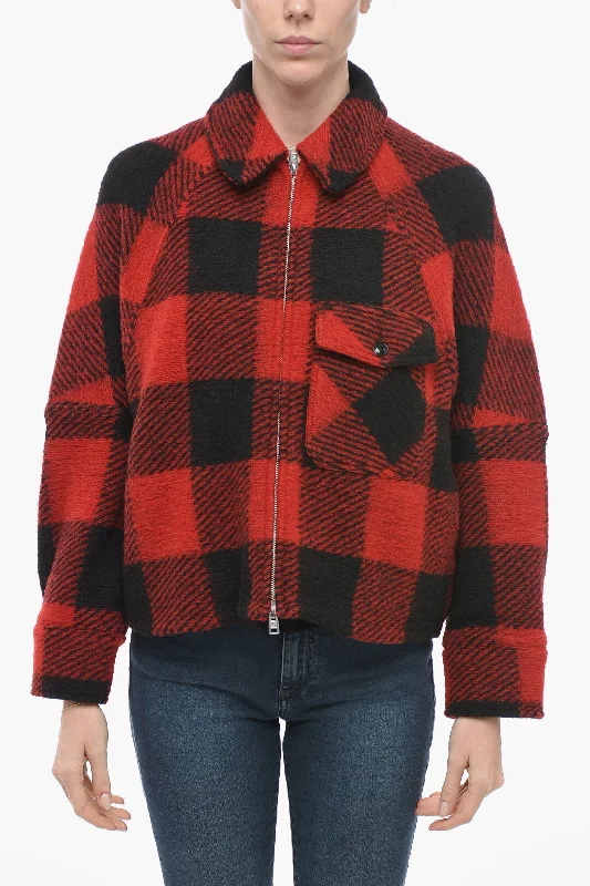 Clearance Event Woolrich Zipped TIMBER Overshirt