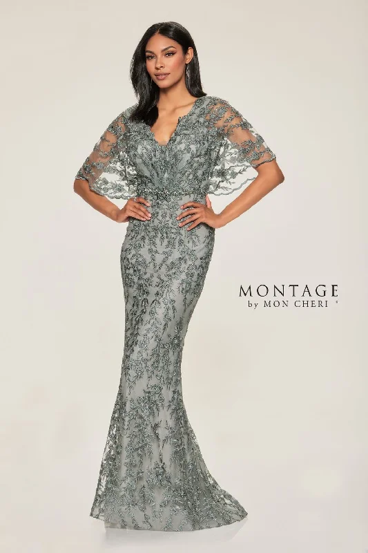 Quick Sale Montage M856 Long Mermaid Formal Dress