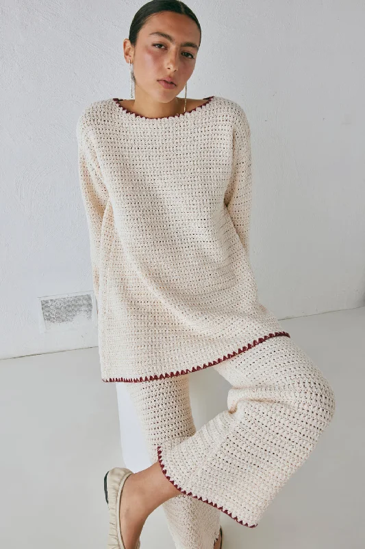 Best Deals Stella Knit Tunic Cream