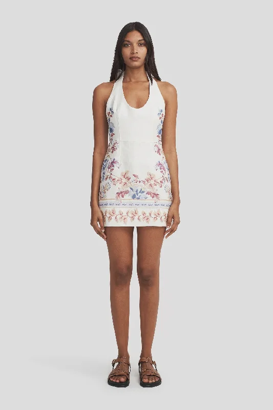 Limited Stock KIKI LINEN DRESS HAWAIIAN TABLECLOTH